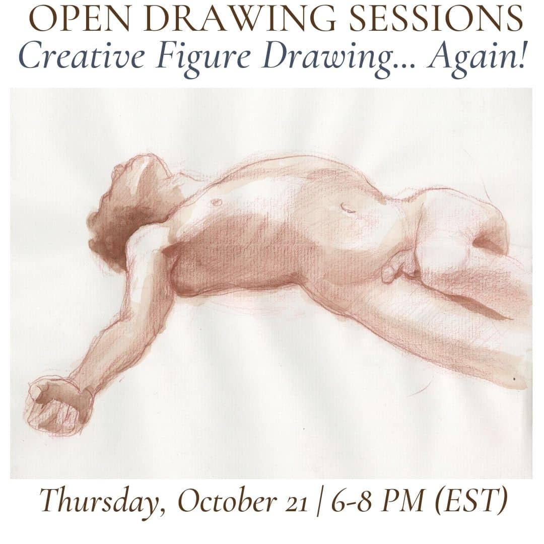 Open Drawing Session #24 creative figure drawing… again!
