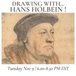 Drawing with... Hans Holbein!