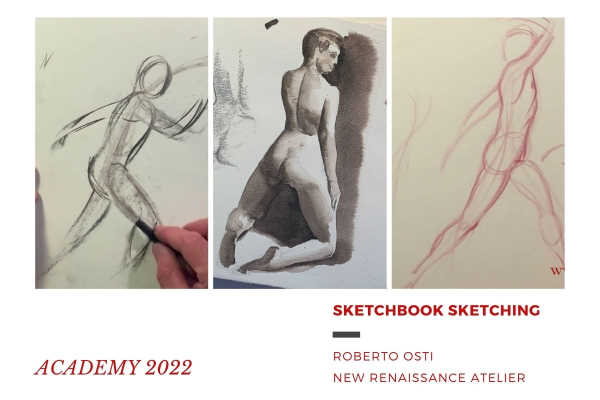 ROBERTO-OSTI-DRAWING-NEW-RENAISSANCE-ATELIER-ACADEMY-2022-Sketching-sketchbook-600×400