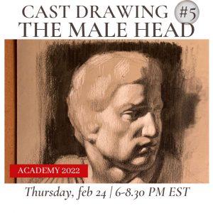 Cast Drawing #5: the Male Head