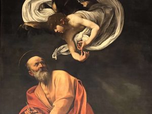 Caravaggio: San Matteo e l’Angelo